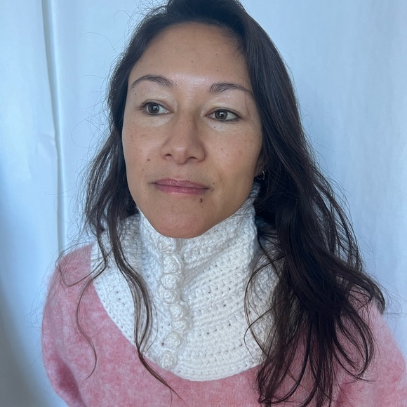 ROMAN KEFLAY Hand-Crocheted, Mini Turtleneck - Picture 12 of 13